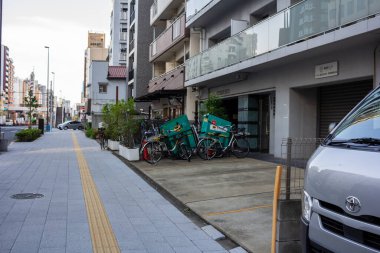 Tokyo, Japonya, 2 Kasım 2023: Tokyo 'da Sessiz Sokak