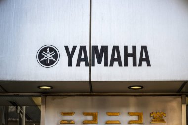 Tokyo, Japonya, 3 Kasım 2023: Yamaha logosu