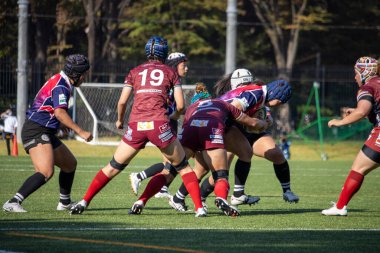 Tokyo, Japonya, 4 Kasım 2023: Bayanlar Rugby Maçı