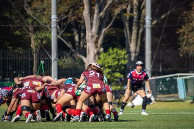 Tokyo, Japonya, 4 Kasım 2023: Bayanlar Rugby Maçı