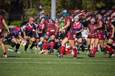 Tokyo, Japonya, 4 Kasım 2023: Women 's Rugby Maçı