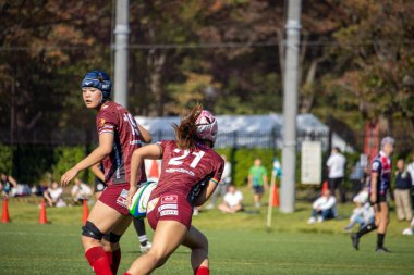 Tokyo, Japonya, 4 Kasım 2023: Bayanlar Rugby Maçı