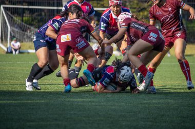 Tokyo, Japonya, 4 Kasım 2023: Bayanlar Rugby Maçı