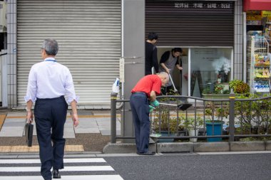 Tokyo, Japonya, 6 Kasım 2024: Halk ve Şehir Çevresiyle Günlük Yaşam Sahnesi