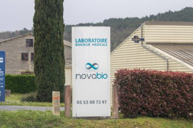 Fransa, 07 Nisan 2024: Novabio Sıhhiye Laboratuvarı Kırsal Ayarlarda İmza