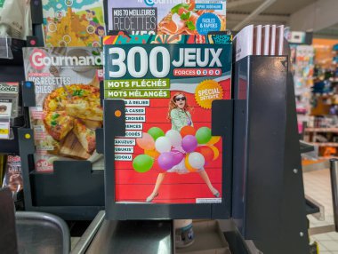 Fransa, 14 Ağustos 2024: Bir mağazada 