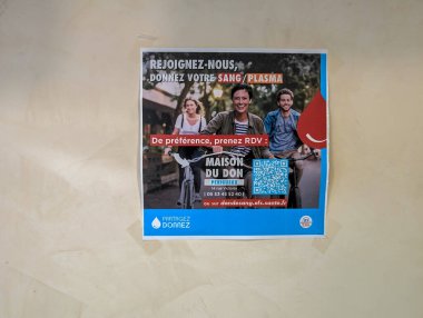 Fransa, 21 Ekim 2024: Kan ve Plazma Sağlık Gezisi için Bize Katıl