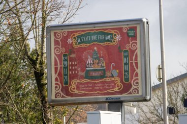 Fransa, 07 Aralık 2024: Perigueux 'da Noel şenlikleri düzenleniyor.