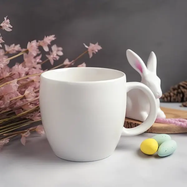 Easter Cup Concept Mockup — Stock Photo, Image
