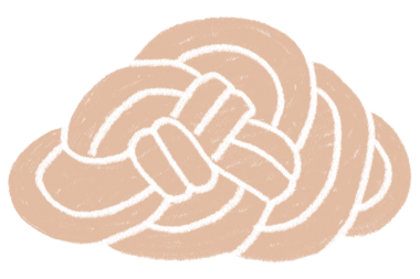 Boho bebek eli dekoratif