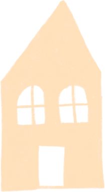 İskandinav boho şekilli karalama çizgisi el çizimi dekor, İskandinav evi