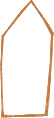 İskandinav boho şekilli karalama çizgisi el çizimi dekor, İskandinav evi