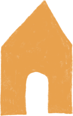 İskandinav boho şekilli karalama çizgisi el çizimi dekor, İskandinav evi