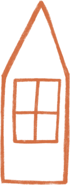 İskandinav boho şekilli karalama çizgisi el çizimi dekor, İskandinav evi