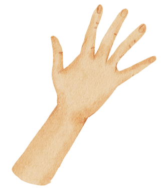 Suluboya eller el boyası