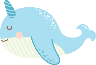 Çocuk için sevimli çizgi film.