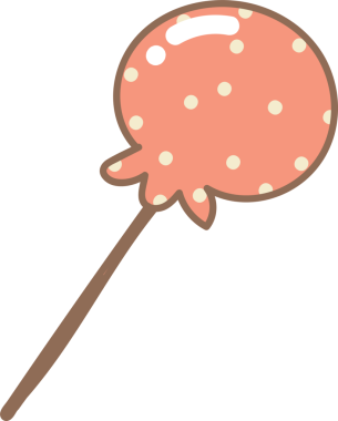 Elle çizilmiş tatlı çizgi filmi şirin