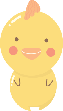 Çocuk için sevimli çizgi film.