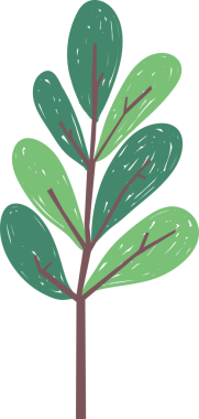 El çizimi ağaç karikatürü