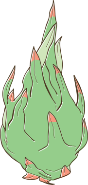 karikatür sebze ve meyveler