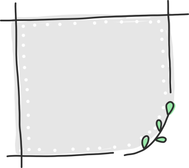 El çizimi Çiçek çelengi karalama