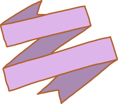 Elle çizilmiş Vintage şerit afiş