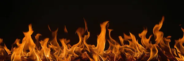 Flăcări Foc Fundal Abstract — Fotografie, imagine de stoc