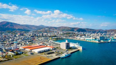 Otaru 'nun en iyi manzarası.