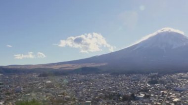 Dağ 'ın en iyi manzarası. Fuji