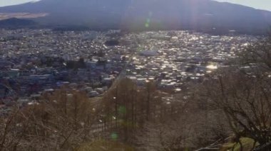 Dağ 'ın en iyi manzarası. Fuji