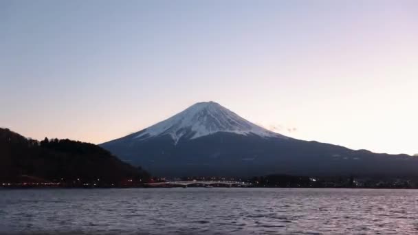 Pemandangan Terbaik Fuji — Stok Video