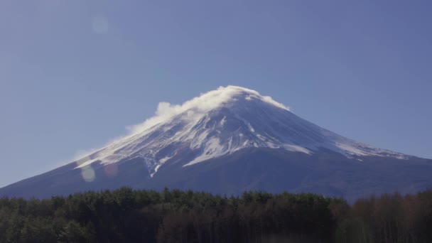 Dağ Iyi Manzarası Fuji — Stok video