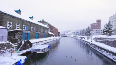 Otaru 'nun en iyi manzarası.