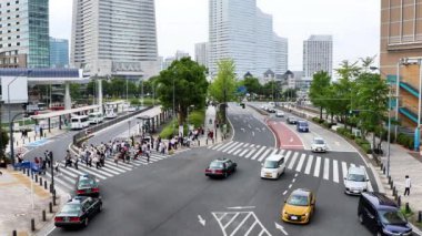Yokohama 'nın güzel manzarası.