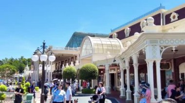 Disneyland 'in güzel manzarası
