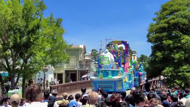 Den Vackra Utsikten Disneyland — Stockvideo