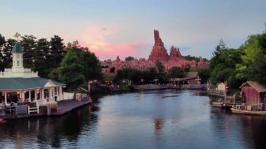 Disneyland 'in güzel manzarası