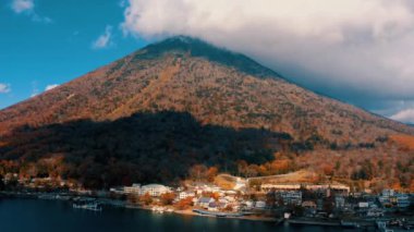 Şehrin güzel hava manzarası