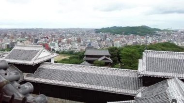 Çin şehrinin güzel mimarisi