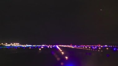 Bokeh ışıkları ile bulanık arkaplan