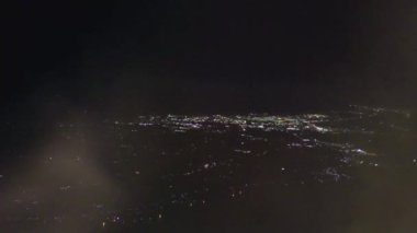 Bulutlu gece gökyüzü