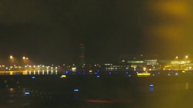 Çin 'in başkentinin gece manzarası