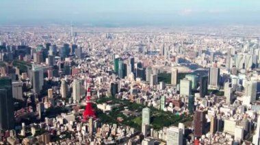 Şehrin havadan görünüşü