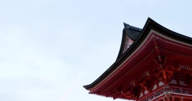 Güzel kırmızı Çin tapınağı