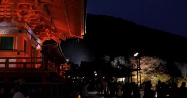 Çin 'in başkentinin gece manzarası