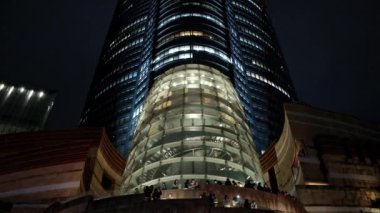 Şehrin gece manzarası