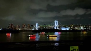 New York şehrinin gece manzarası