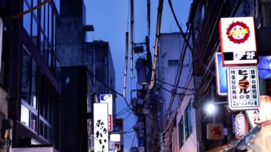 New York şehrinin gece manzarası