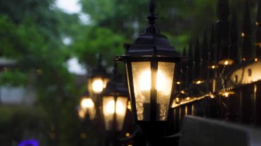 İsrail 'in başkentinin gece manzarası