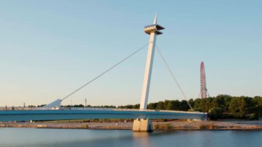 Barselona şehrinin modern mimarisi